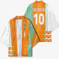 Custom Ivory Coast Football Kimono Côte d'Ivoire-Tribal Sporty Style - African Pride