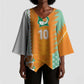 Custom Ivory Coast Football Kimono Sleeve Blouse Côte d'Ivoire-Tribal Sporty Style - African Pride