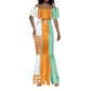 Custom Ivory Coast Football Mermaid Dress Côte d'Ivoire-Tribal Sporty Style - African Pride