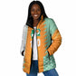 Custom Ivory Coast Football Padded Jacket Côte d'Ivoire-Tribal Sporty Style - African Pride