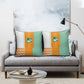 Ivory Coast Football Pillow Cover Côte d'Ivoire-Tribal Sporty Style - African Pride