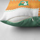 Ivory Coast Football Pillow Cover Côte d'Ivoire-Tribal Sporty Style - African Pride
