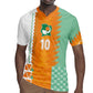 Custom Ivory Coast Football Rugby Jersey Côte d'Ivoire-Tribal Sporty Style - African Pride