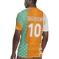 Custom Ivory Coast Football Rugby Jersey Côte d'Ivoire-Tribal Sporty Style - African Pride