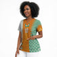 Custom Ivory Coast Football Scrub Top Côte d'Ivoire-Tribal Sporty Style - African Pride