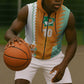 Custom Ivory Coast Football Sleeveless Zip Hoodie Côte d'Ivoire-Tribal Sporty Style - African Pride