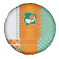 Ivory Coast Football Spare Tire Cover Côte d'Ivoire-Tribal Sporty Style - African Pride