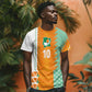 Custom Ivory Coast Football T shirt Côte d'Ivoire-Tribal Sporty Style - African Pride