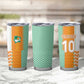 Custom Ivory Coast Football Tumbler Cup Côte d'Ivoire-Tribal Sporty Style - African Pride