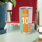 Custom Ivory Coast Football Tumbler Cup Côte d'Ivoire-Tribal Sporty Style - African Pride