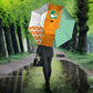 Ivory Coast Football Umbrella Côte d'Ivoire-Tribal Sporty Style - African Pride