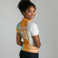 Custom Ivory Coast Football Women Polo Shirt Côte d'Ivoire-Tribal Sporty Style - African Pride