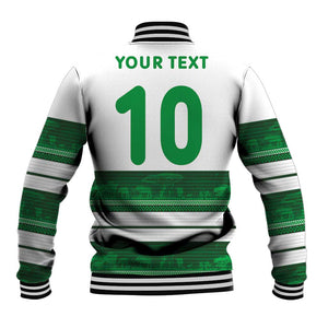 Custom Zimbabwe Rugby Baseball Jacket African Heritage Edition - African Pride