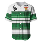 Custom Zimbabwe Rugby Baseball Jersey African Heritage Edition - African Pride