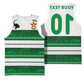 Custom Zimbabwe Rugby Basketball Jersey African Heritage Edition - African Pride