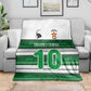 Custom Zimbabwe Rugby Blanket African Heritage Edition - African Pride