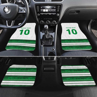 Custom Zimbabwe Rugby Car Mats African Heritage Edition - African Pride