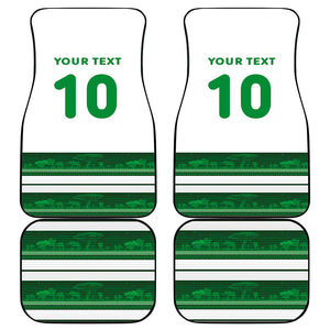 Custom Zimbabwe Rugby Car Mats African Heritage Edition - African Pride