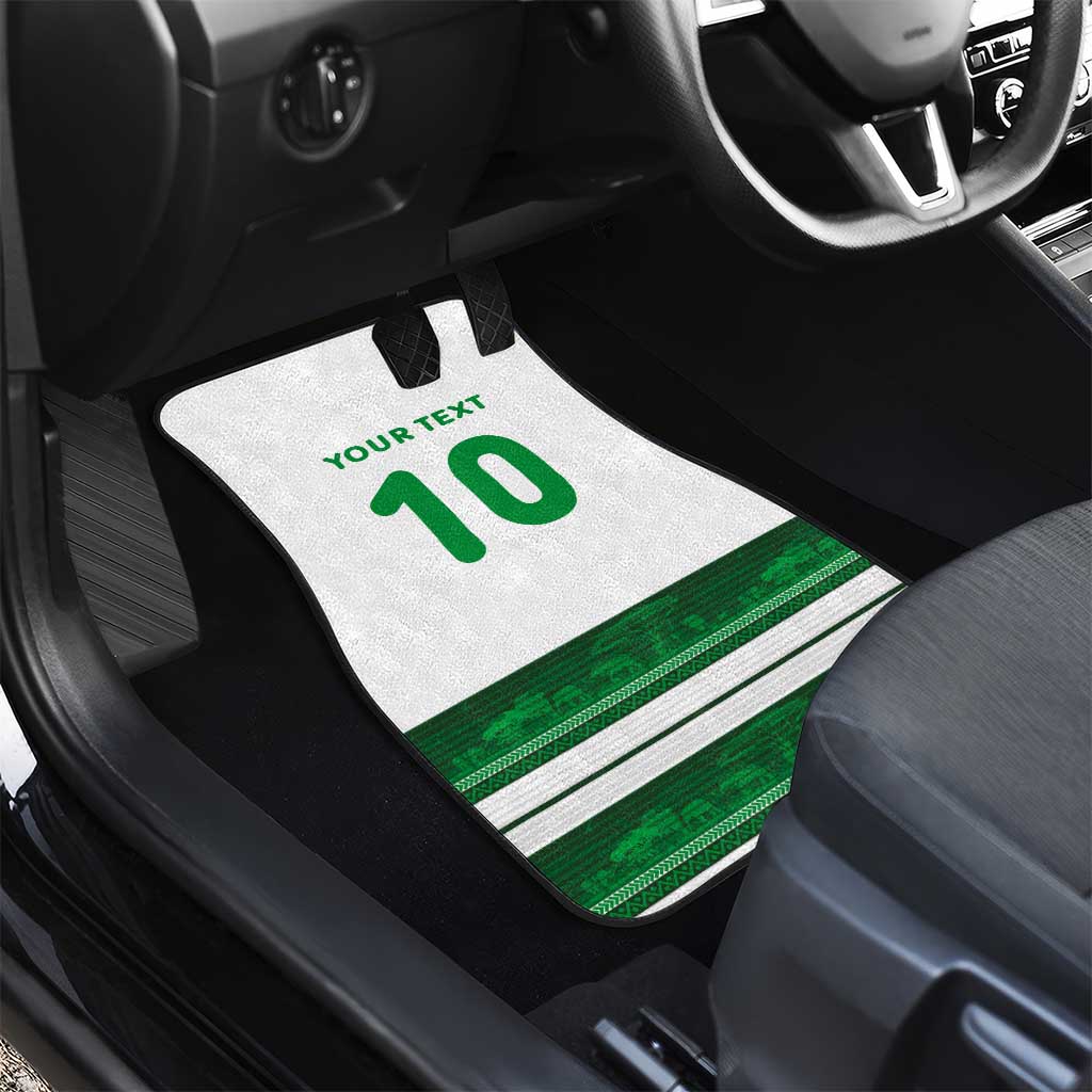 Custom Zimbabwe Rugby Car Mats African Heritage Edition - African Pride