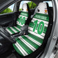Custom Zimbabwe Rugby Car Seat Cover African Heritage Edition - African Pride