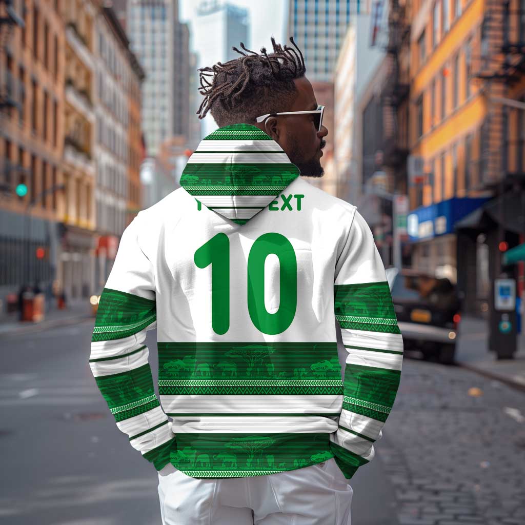 Custom Zimbabwe Rugby Hoodie African Heritage Edition - African Pride