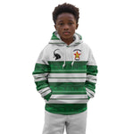 Custom Zimbabwe Rugby Kid Hoodie African Heritage Edition - African Pride