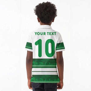 Custom Zimbabwe Rugby Kid Polo Shirt African Heritage Edition - African Pride