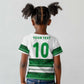 Custom Zimbabwe Rugby Kid T shirt African Heritage Edition - African Pride