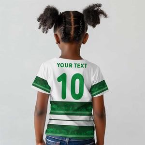 Custom Zimbabwe Rugby Kid T shirt African Heritage Edition - African Pride