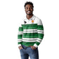 Custom Zimbabwe Rugby Long Sleeve Polo Shirt African Heritage Edition - African Pride