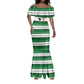 Custom Zimbabwe Rugby Mermaid Dress African Heritage Edition - African Pride