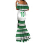 Custom Zimbabwe Rugby Mermaid Dress African Heritage Edition - African Pride