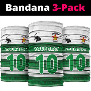 Custom Zimbabwe Rugby Neck Gaiter African Heritage Edition - African Pride