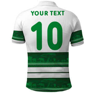 Custom Zimbabwe Rugby Polo Shirt African Heritage Edition - African Pride