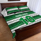 Custom Zimbabwe Rugby Quilt Bed Set African Heritage Edition - African Pride
