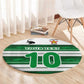 Custom Zimbabwe Rugby Round Carpet African Heritage Edition - African Pride