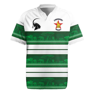 Custom Zimbabwe Rugby Rugby Jersey African Heritage Edition - African Pride