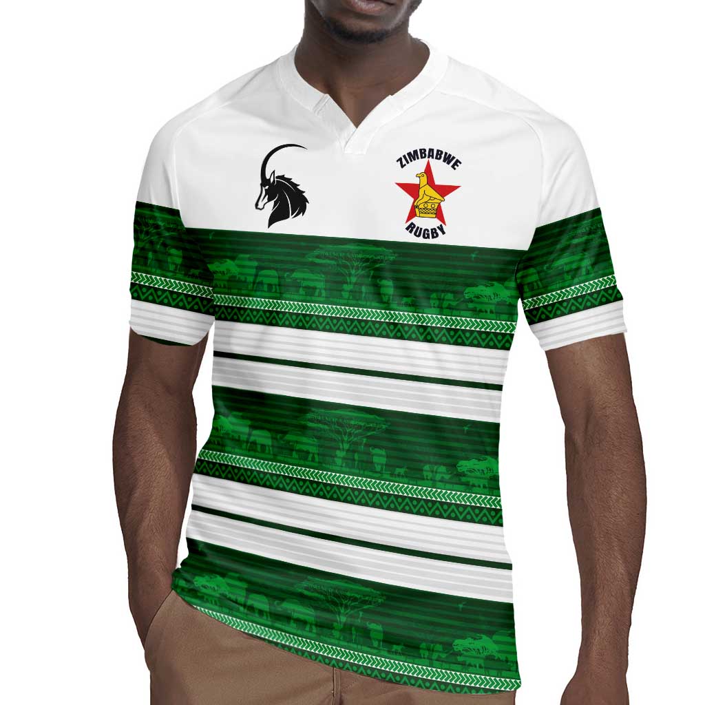 Custom Zimbabwe Rugby Rugby Jersey African Heritage Edition - African Pride