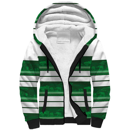 Custom Zimbabwe Rugby Sherpa Hoodie African Heritage Edition - African Pride