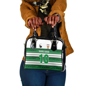 Custom Zimbabwe Rugby Shoulder Handbag African Heritage Edition - African Pride