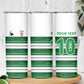 Custom Zimbabwe Rugby Skinny Tumbler African Heritage Edition - African Pride