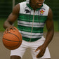 Custom Zimbabwe Rugby Sleeveless Zip Hoodie African Heritage Edition - African Pride