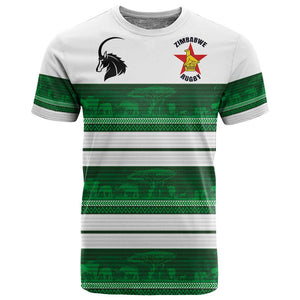 Custom Zimbabwe Rugby T shirt African Heritage Edition - African Pride