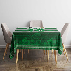 Custom Zimbabwe Rugby Tablecloth African Heritage Edition - African Pride