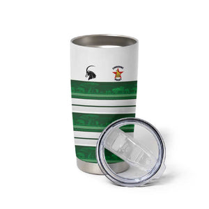 Custom Zimbabwe Rugby Tumbler Cup African Heritage Edition - African Pride