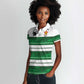 Custom Zimbabwe Rugby Women Polo Shirt African Heritage Edition - African Pride