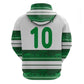 Custom Zimbabwe Rugby Zip Hoodie African Heritage Edition - African Pride