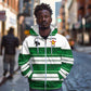 Custom Zimbabwe Rugby Zip Hoodie African Heritage Edition - African Pride