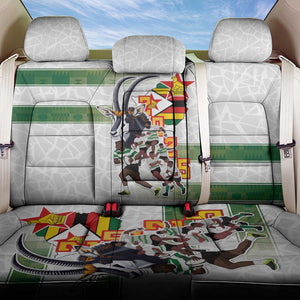 Zimbabwe Rugby The Champions 2025 Back Car Seat Cover Sables-Warriors of Africa - African Pride