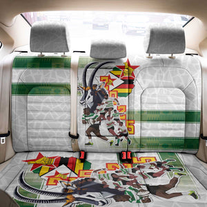 Zimbabwe Rugby The Champions 2025 Back Car Seat Cover Sables-Warriors of Africa - African Pride